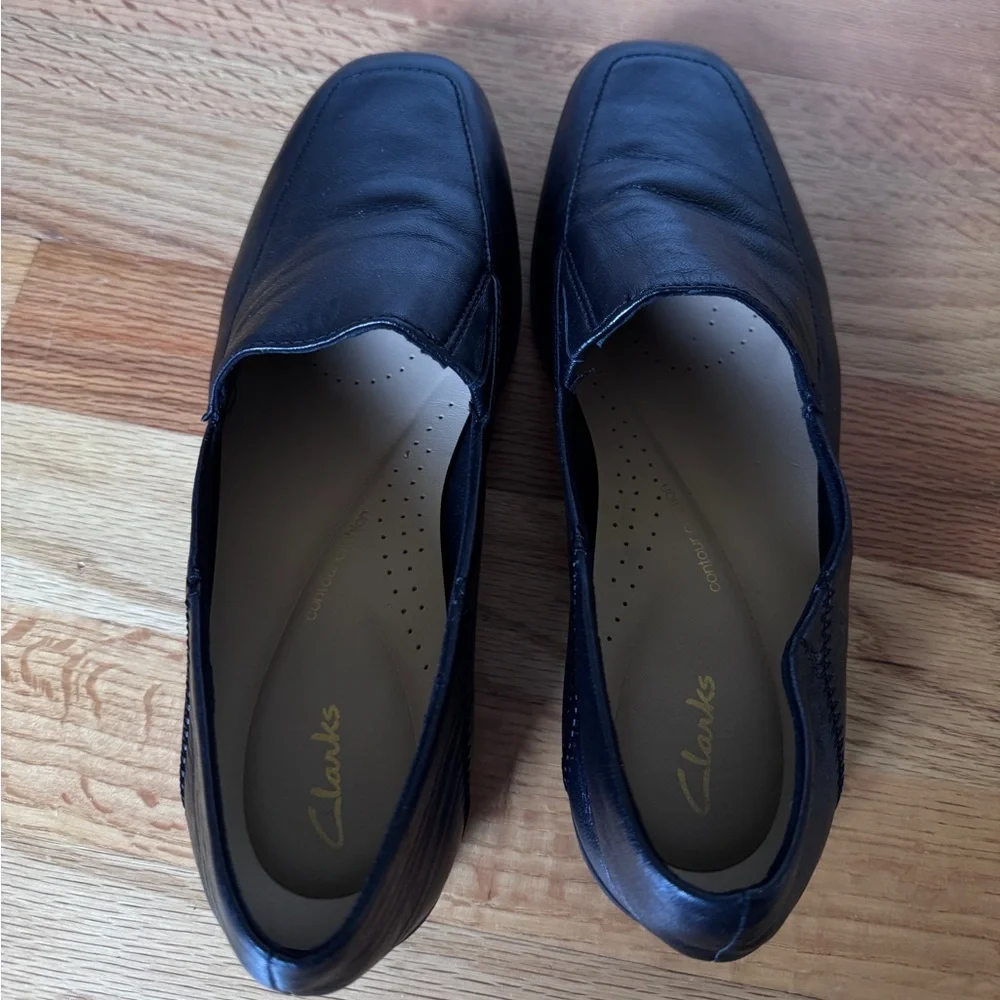 CLARKS Women's Sarafyna Freva Black Shoes Size‎ 7 M